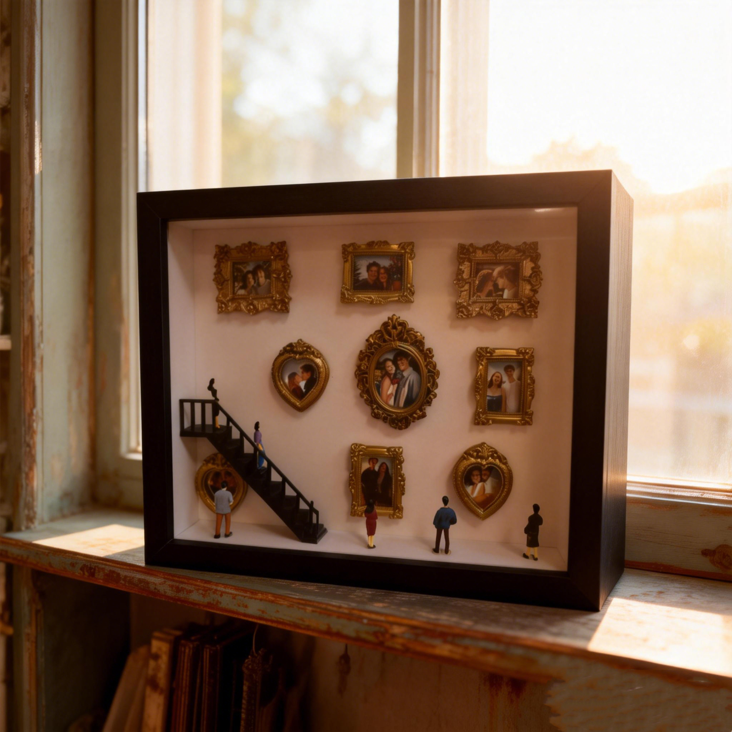 Custom Mini Museum of Us Frame Custom Photo Couples Gift for Her Valentine's Day Gifts