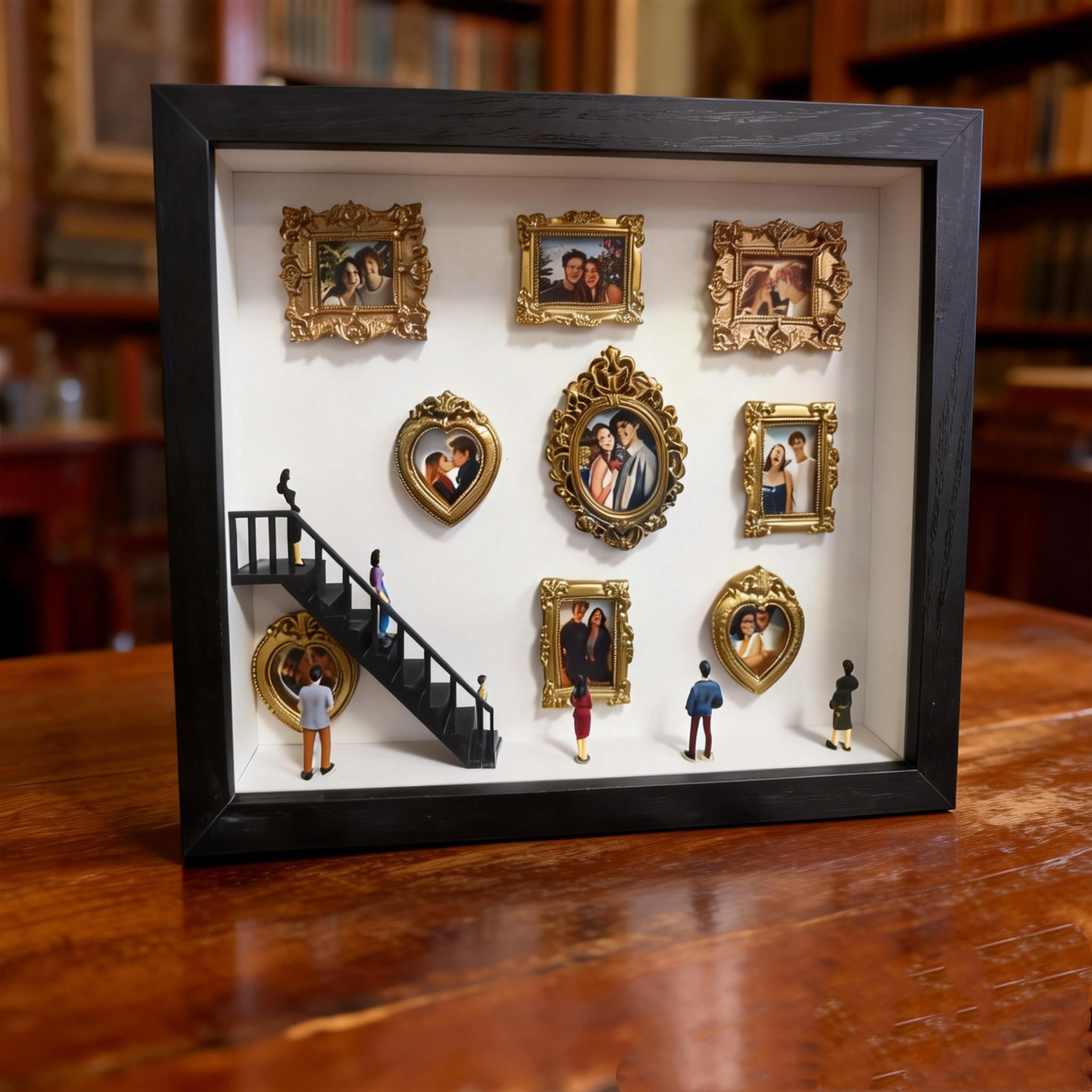 Custom Mini Museum of Us Frame Custom Photo Couples Gift for Her Valentine's Day Gifts