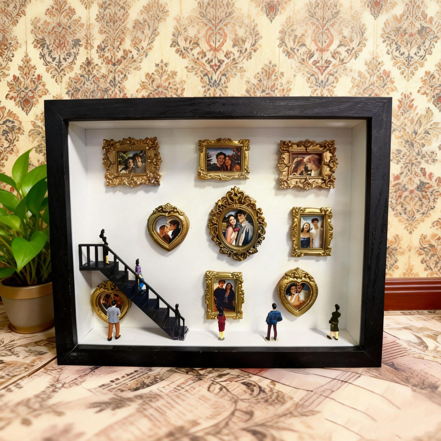 Custom Mini Museum of Us Frame Custom Photo Couples Gift for Her Valentine's Day Gifts