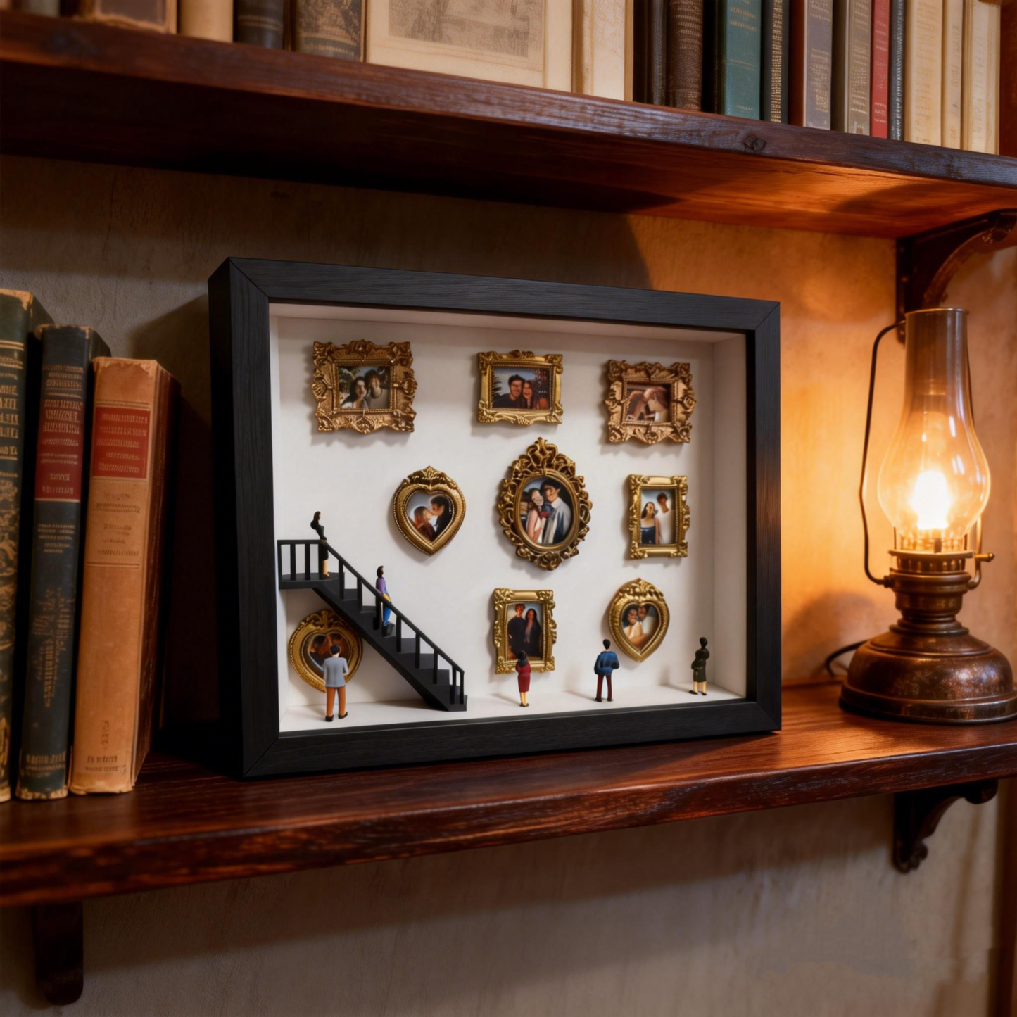 Custom Mini Museum of Us Frame Custom Photo Couples Gift for Her Valentine's Day Gifts