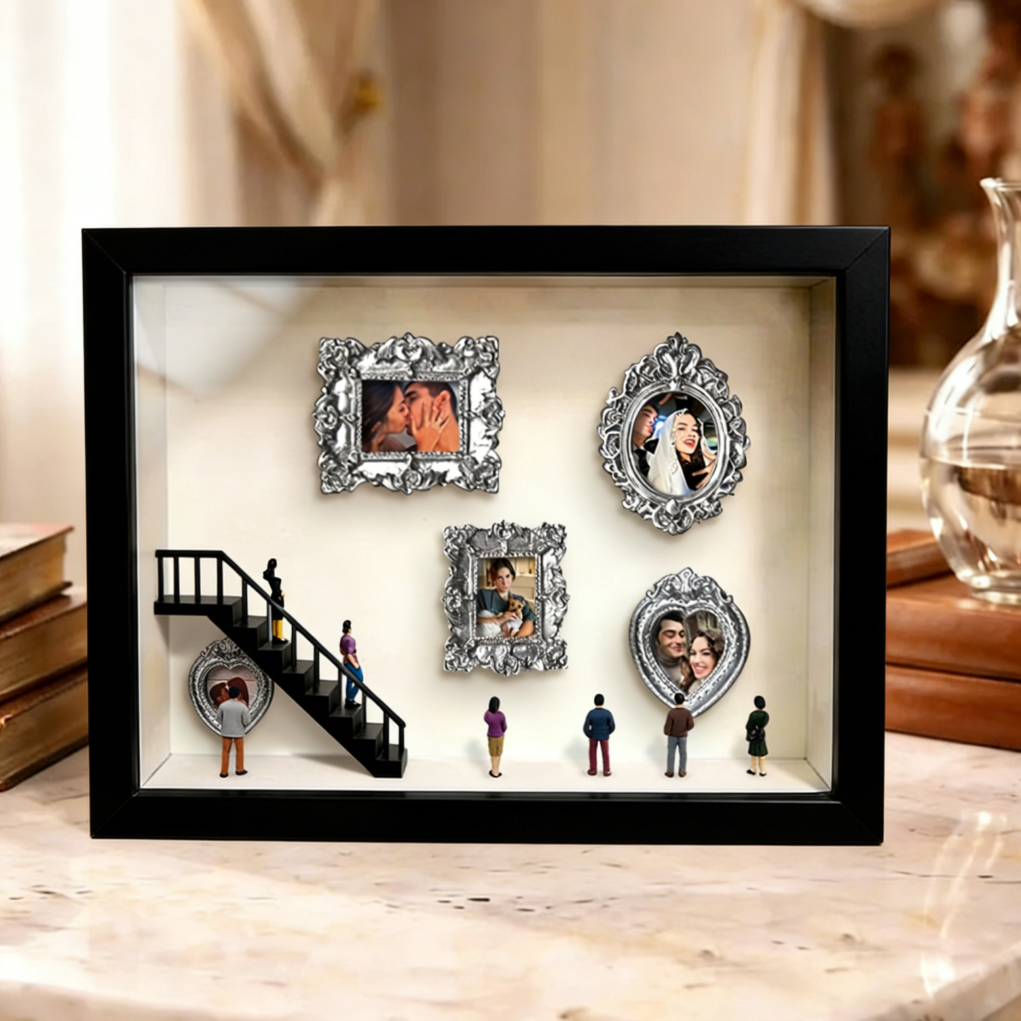 Custom Mini Museum of Us Frame Custom Photo Couples Gift for Her Valentine's Day Gifts