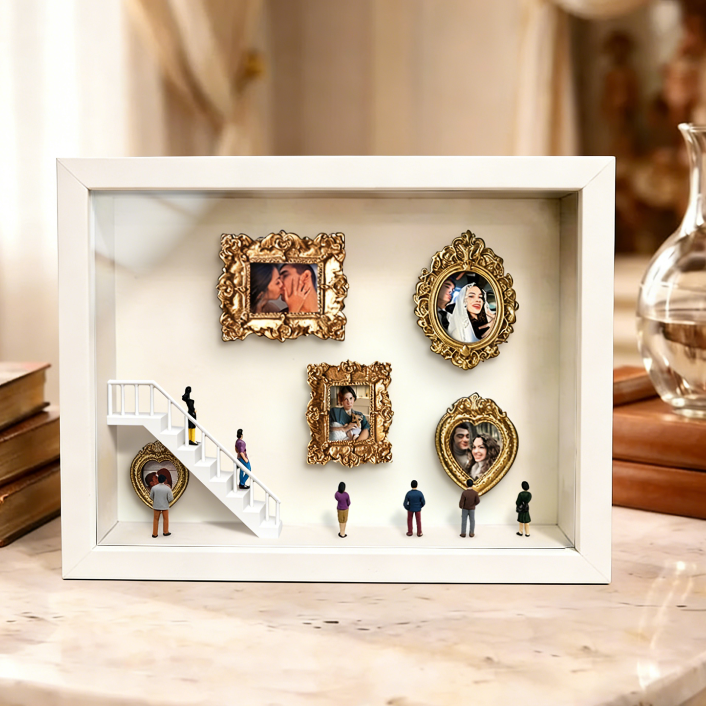 Custom Mini Museum of Us Frame Custom Photo Couples Gift for Her Valentine's Day Gifts