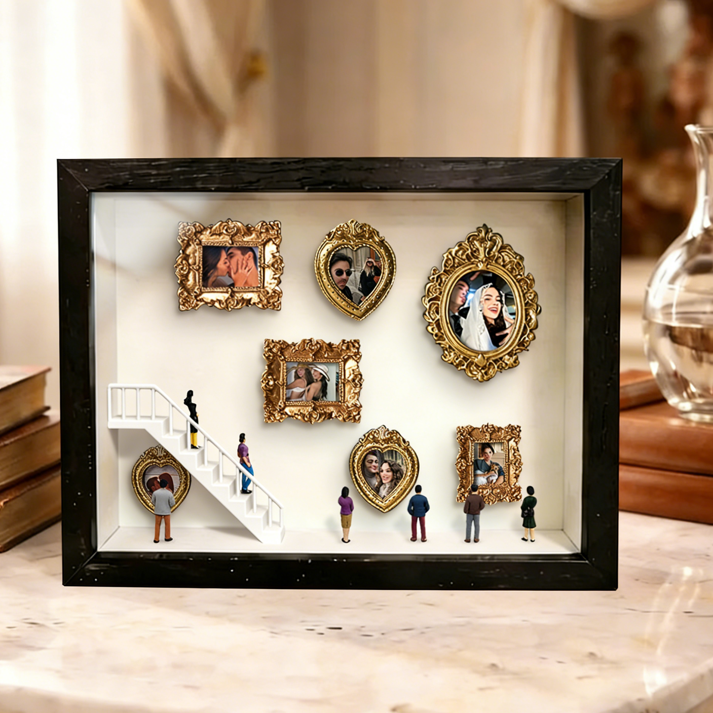 Custom Mini Museum of Us Frame Custom Photo Couples Gift for Her Valentine's Day Gifts
