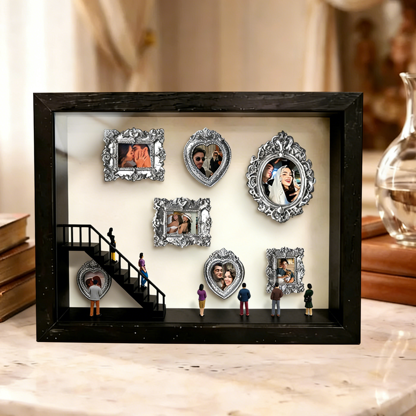 Custom Mini Museum of Us Frame Custom Photo Couples Gift for Her Valentine's Day Gifts
