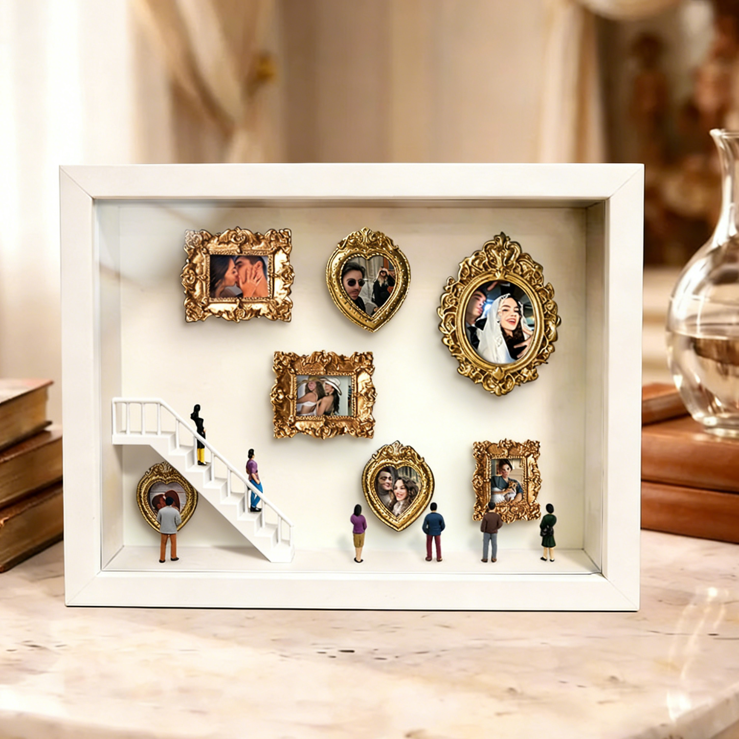 Custom Mini Museum of Us Frame Custom Photo Couples Gift for Her Valentine's Day Gifts