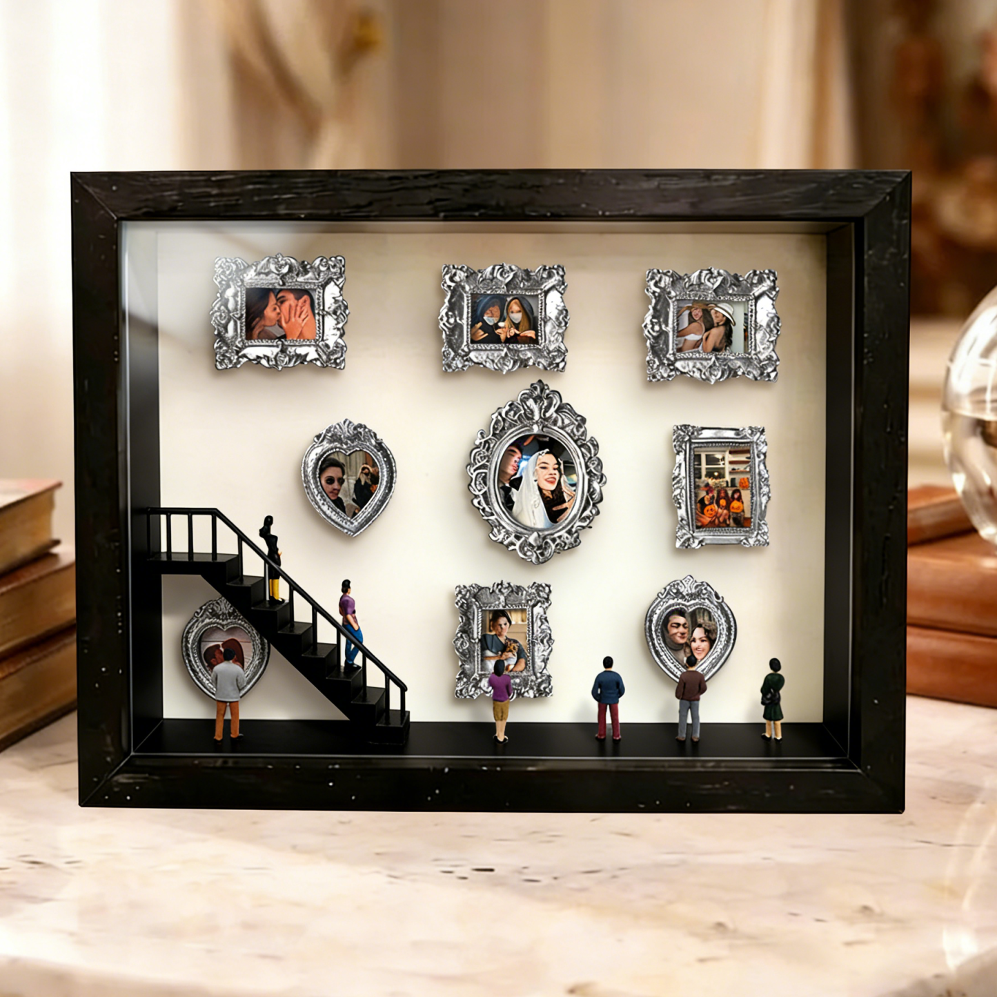 Custom Mini Museum of Us Frame Custom Photo Couples Gift for Her Valentine's Day Gifts