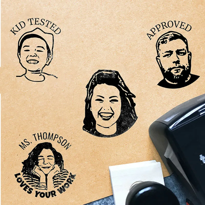 Personalized Face Stamp Teacher Stamp