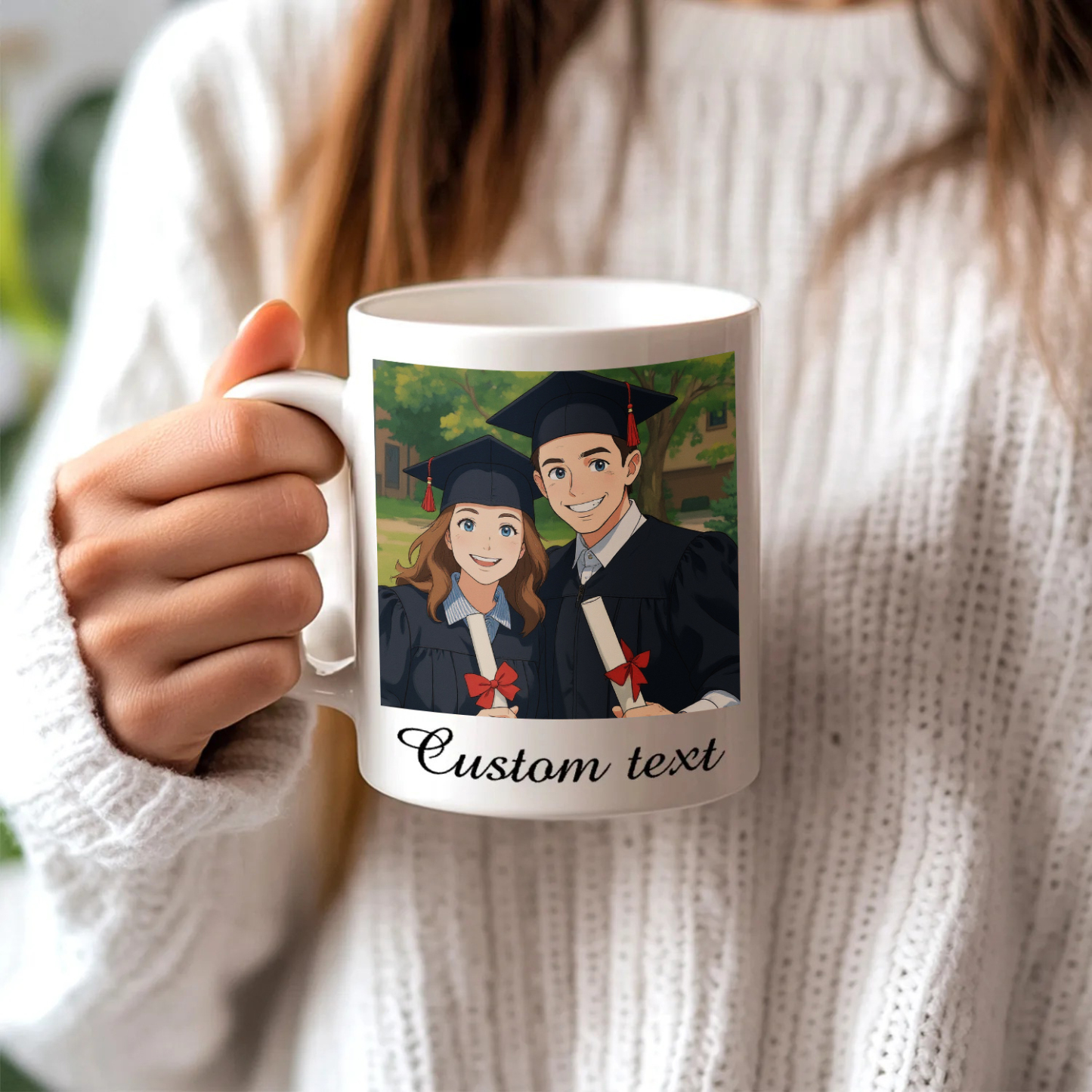 Various Fun Customization  Anime Style Customized Mugs Gift for Graduation