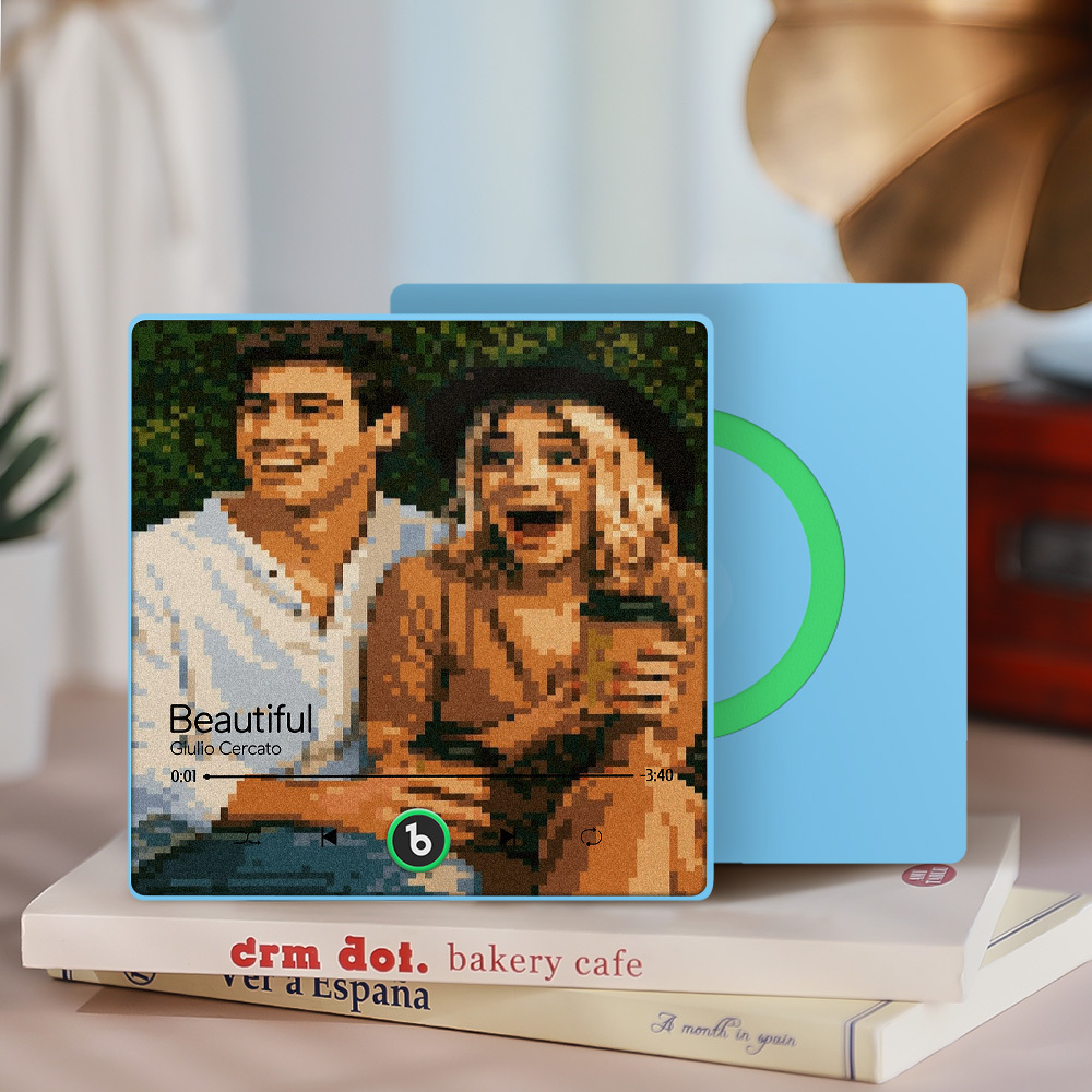 Customized Music Fridge Magnets Different Personality Cartoon Character Style Photo Frame Album Fridge Magnets