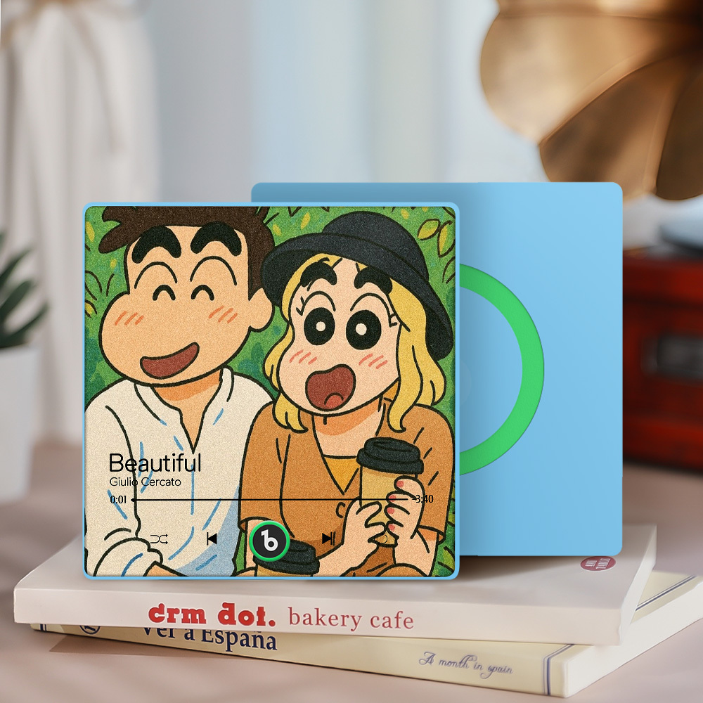 Customized Music Fridge Magnets Different Personality Cartoon Character Style Photo Frame Album Fridge Magnets