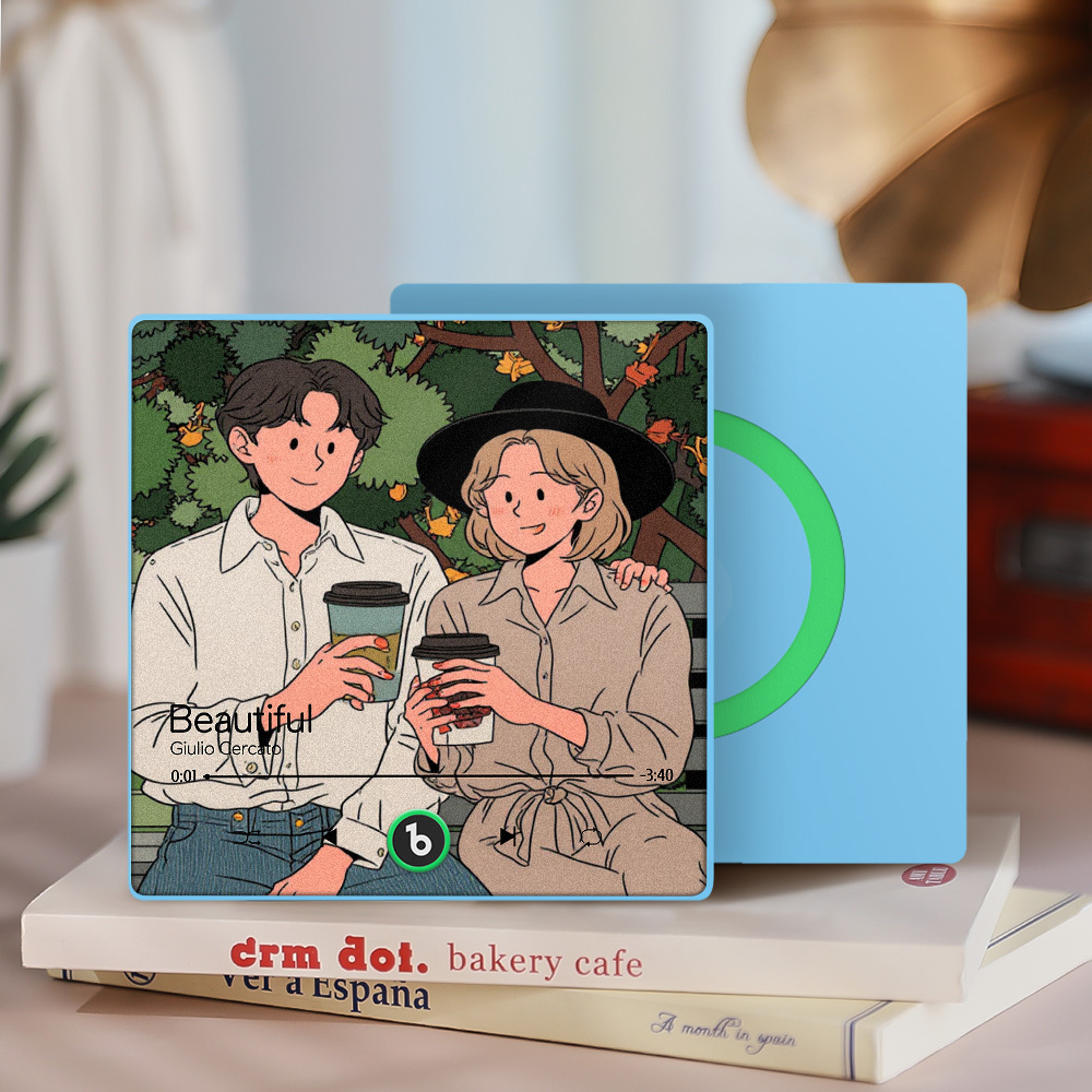 Customized Music Fridge Magnets Different Personality Cartoon Character Style Photo Frame Album Fridge Magnets