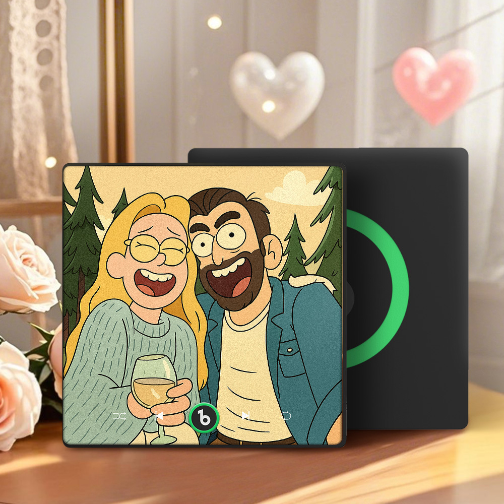 Custom American Cartoon Music Fridge Magnet Creative Personalized Fridge Sticker Best Gift for Kids and Friends