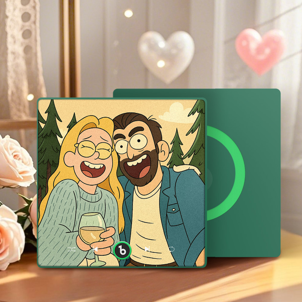 Custom American Cartoon Music Fridge Magnet Creative Personalized Fridge Sticker Best Gift for Kids and Friends