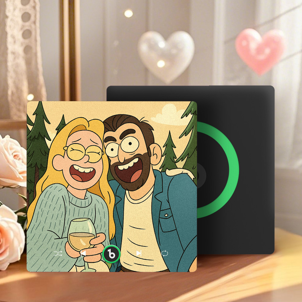 Custom American Cartoon Music Fridge Magnet Creative Personalized Fridge Sticker Best Gift for Kids and Friends