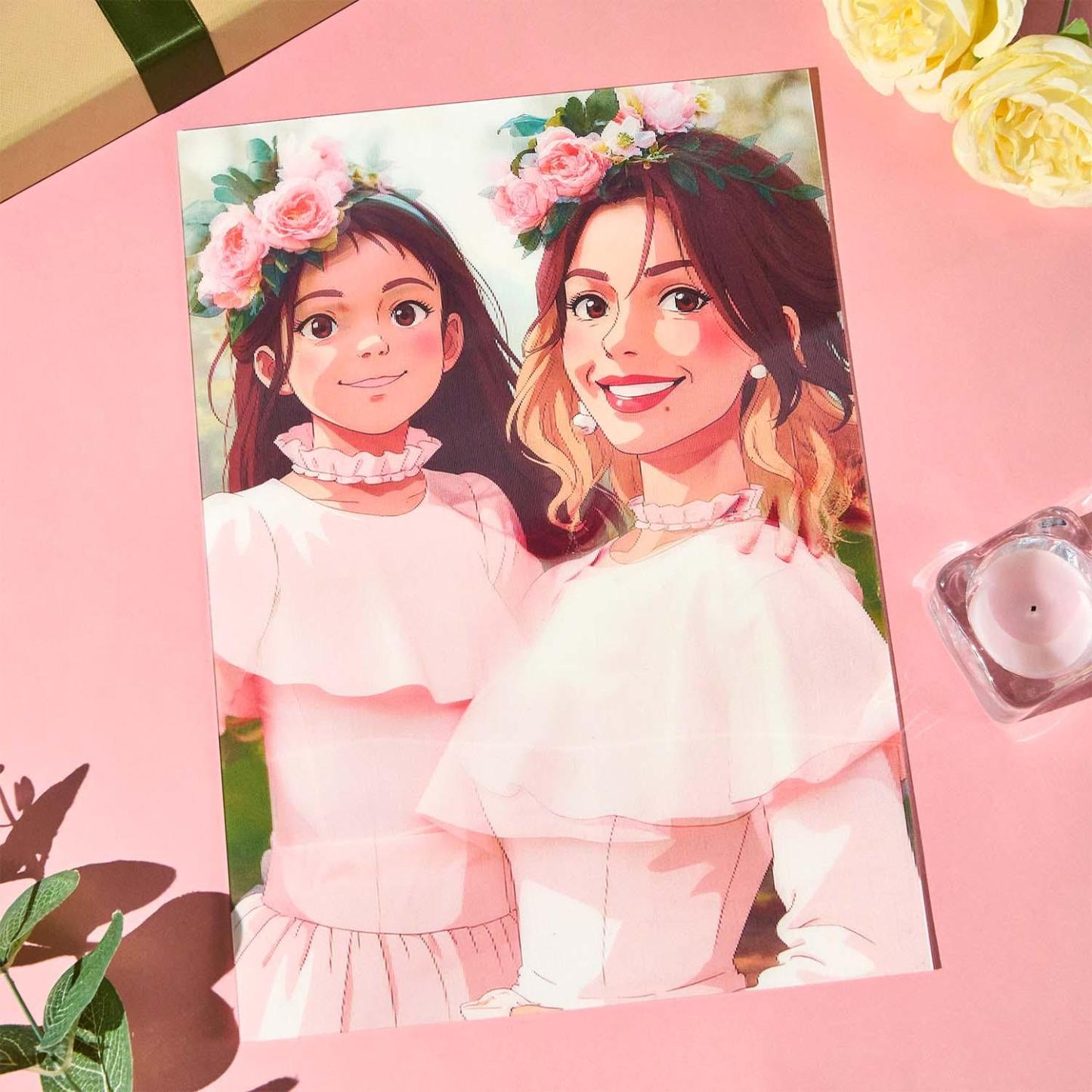 K-dualview Gibli-style Lenticular Photo Art