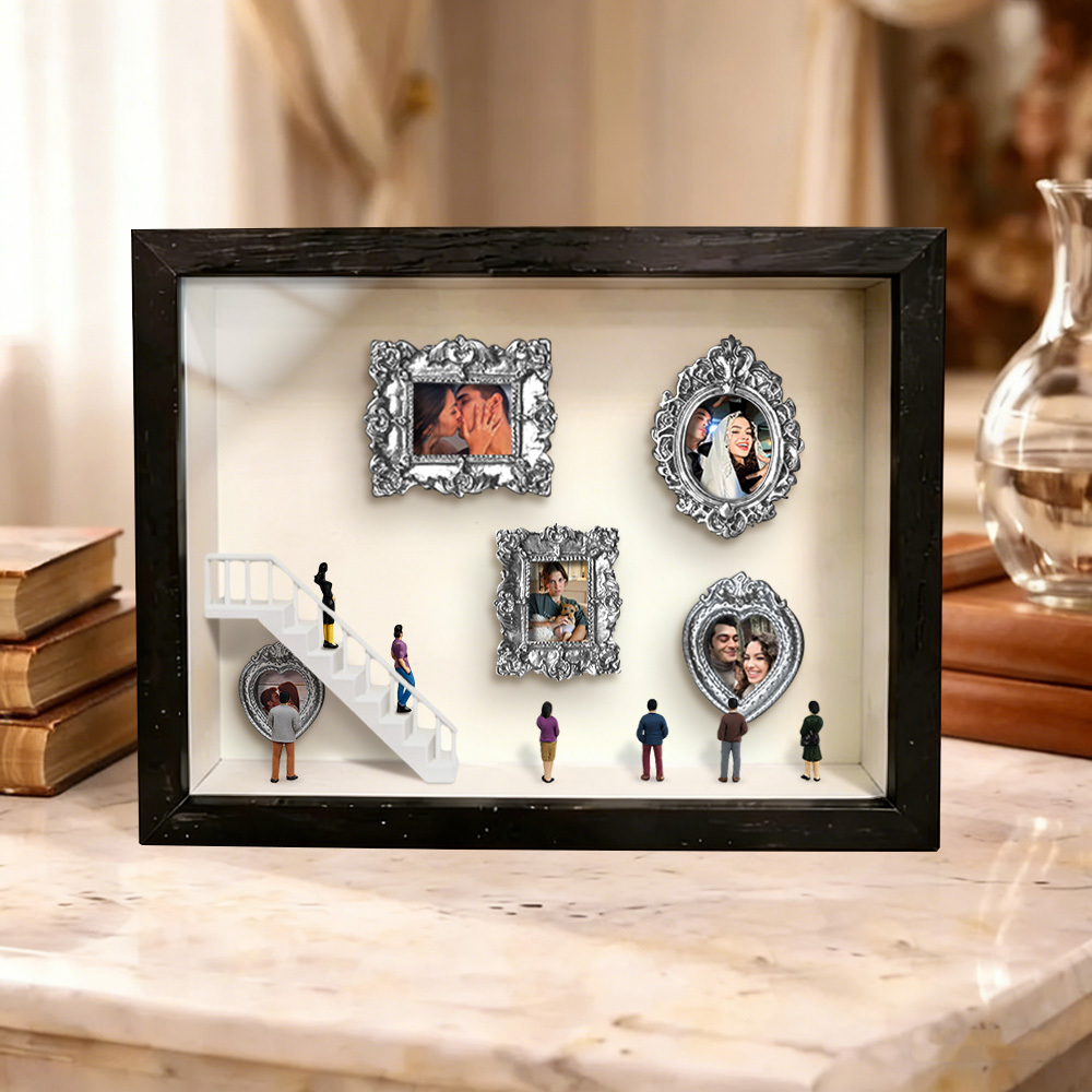 Custom Mini Museum of Us Frame Custom Photo Couples Gift for Her Valentine's Day Gifts