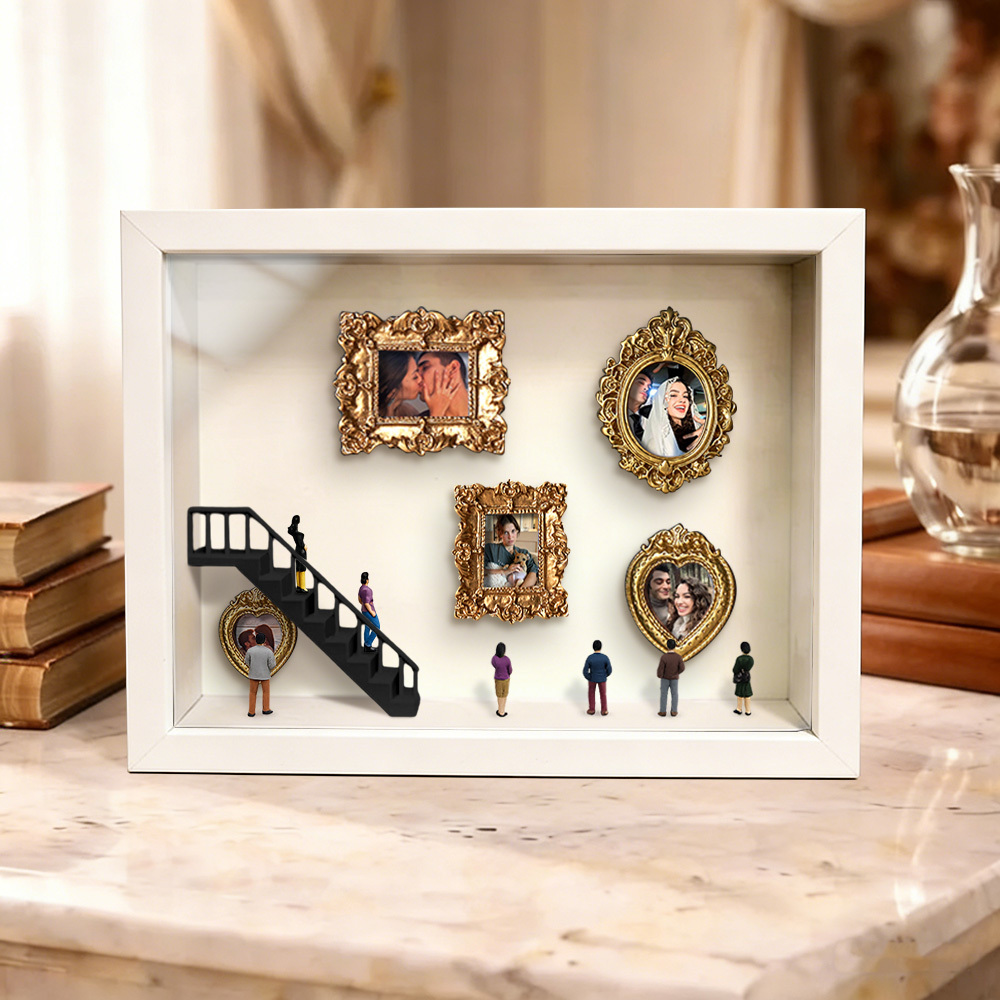 Custom Mini Museum of Us Frame Custom Photo Couples Gift for Her Valentine's Day Gifts