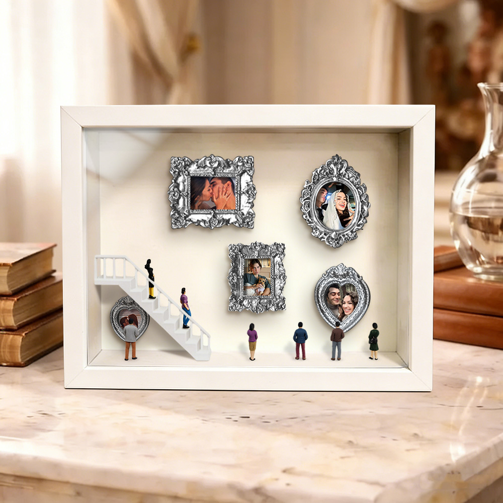 Custom Mini Museum of Us Frame Custom Photo Couples Gift for Her Valentine's Day Gifts
