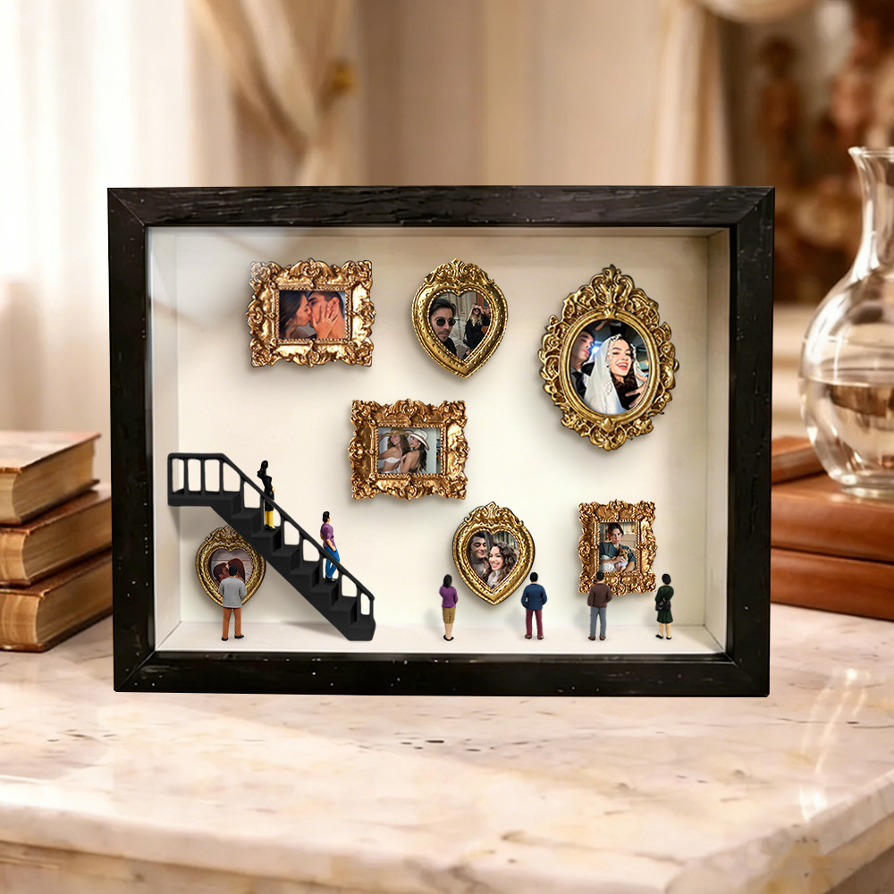 Custom Mini Museum of Us Frame Custom Photo Couples Gift for Her Valentine's Day Gifts