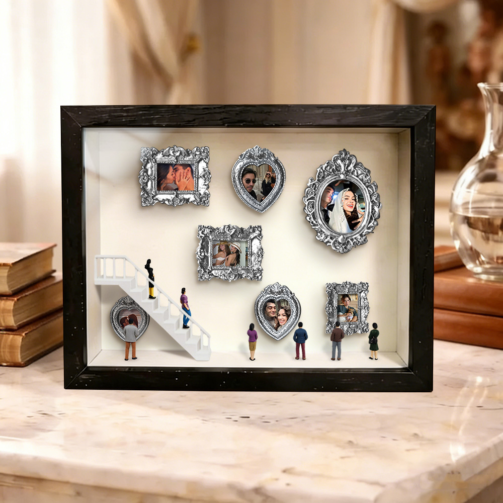 Custom Mini Museum of Us Frame Custom Photo Couples Gift for Her Valentine's Day Gifts
