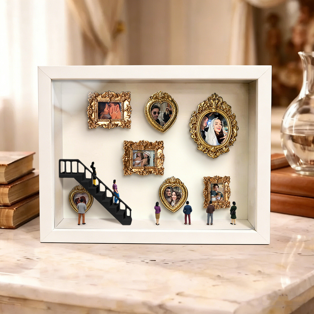 Custom Mini Museum of Us Frame Custom Photo Couples Gift for Her Valentine's Day Gifts