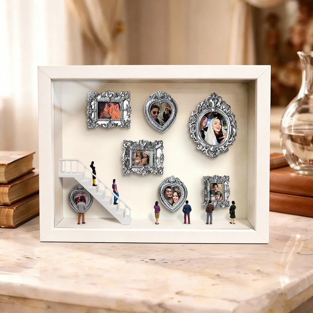 Custom Mini Museum of Us Frame Custom Photo Couples Gift for Her Valentine's Day Gifts