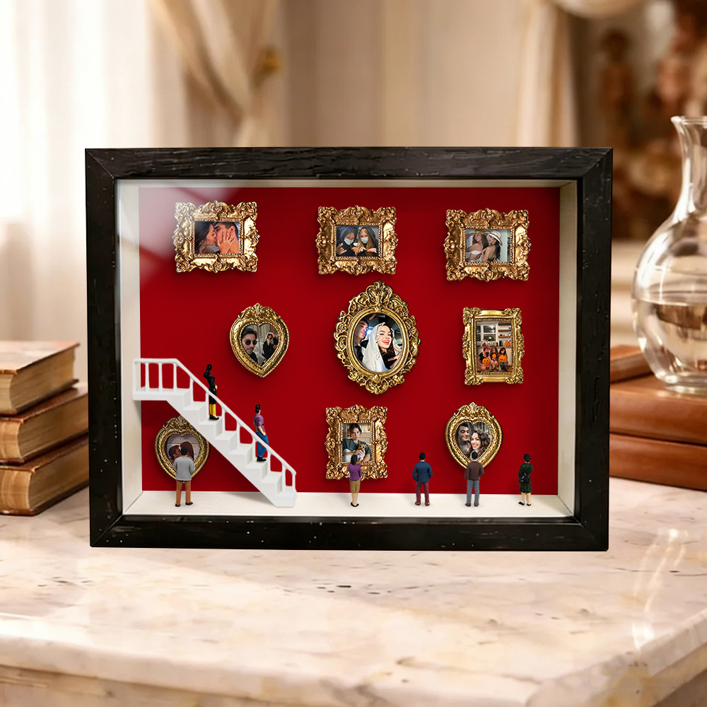 Custom Mini Museum of Us Frame Custom Photo Couples Gift for Her Valentine's Day Gifts