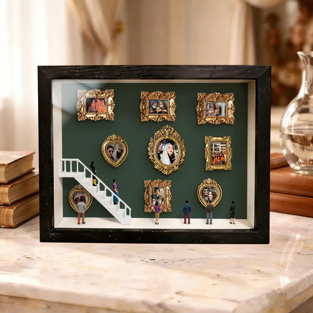 Custom Mini Museum of Us Frame Custom Photo Couples Gift for Her Valentine's Day Gifts
