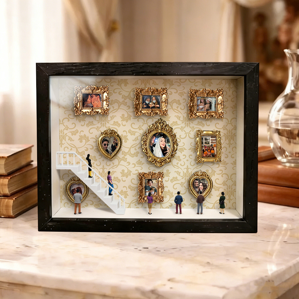 Custom Mini Museum of Us Frame Custom Photo Couples Gift for Her Valentine's Day Gifts