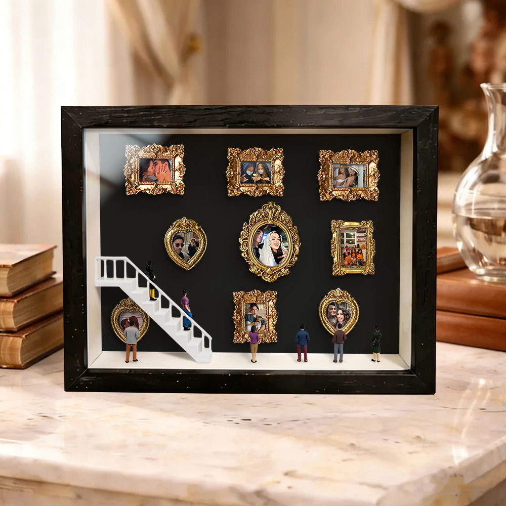 Custom Mini Museum of Us Frame Custom Photo Couples Gift for Her Valentine's Day Gifts