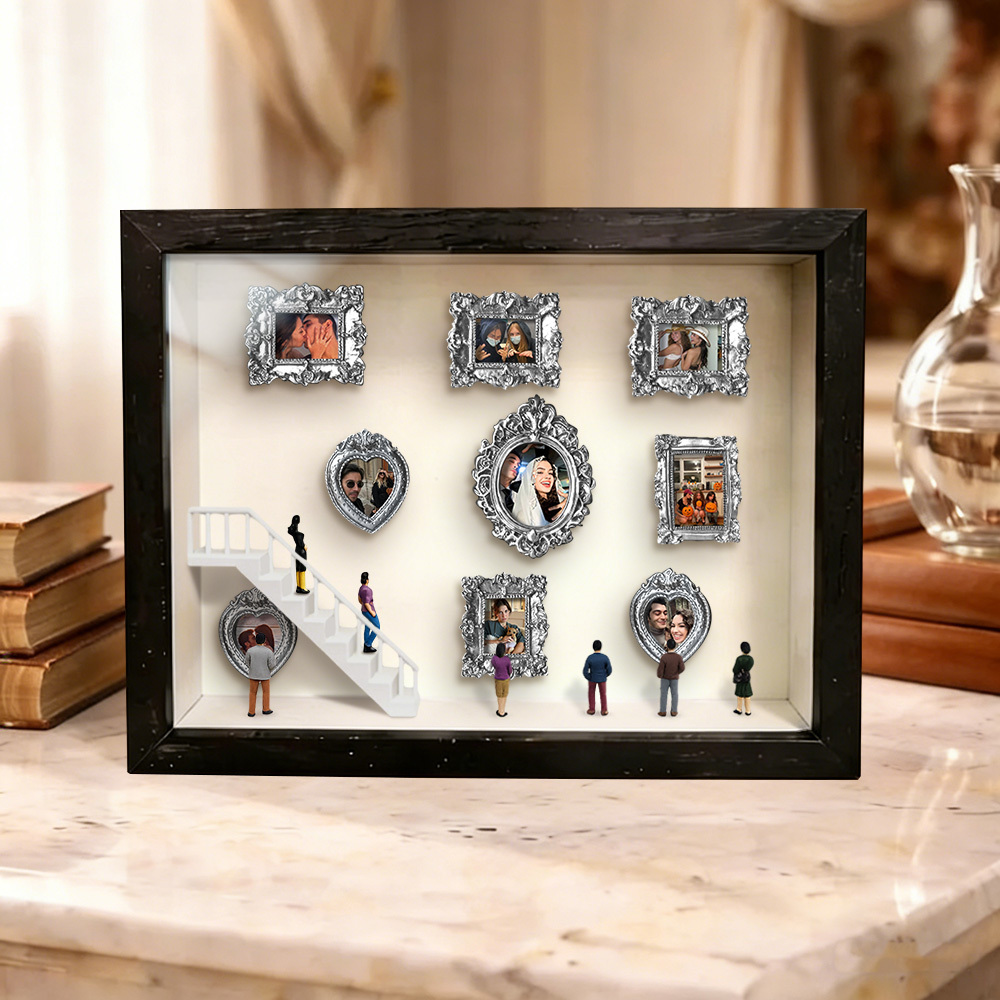 Custom Mini Museum of Us Frame Custom Photo Couples Gift for Her Valentine's Day Gifts