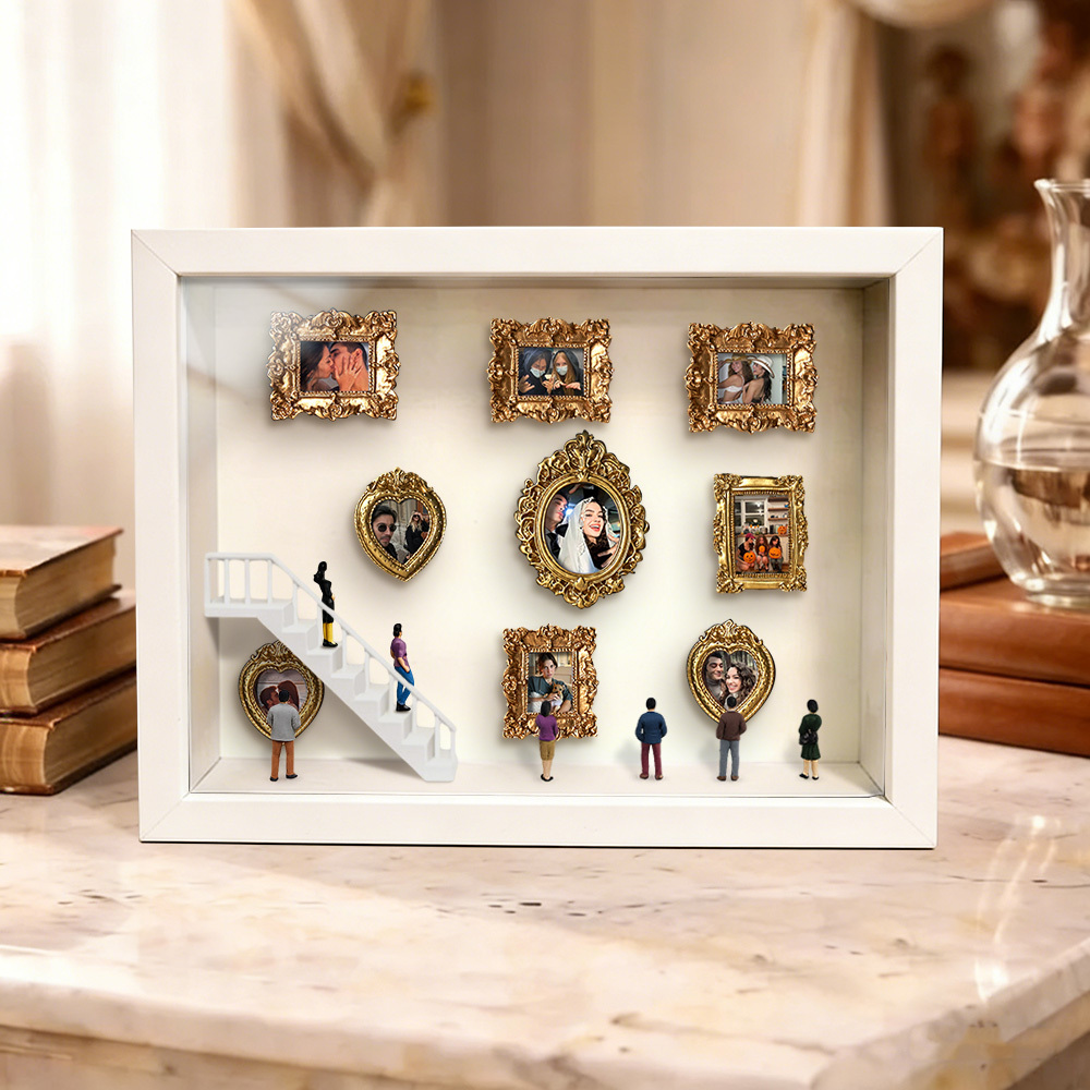 Custom Mini Museum of Us Frame Custom Photo Couples Gift for Her Valentine's Day Gifts