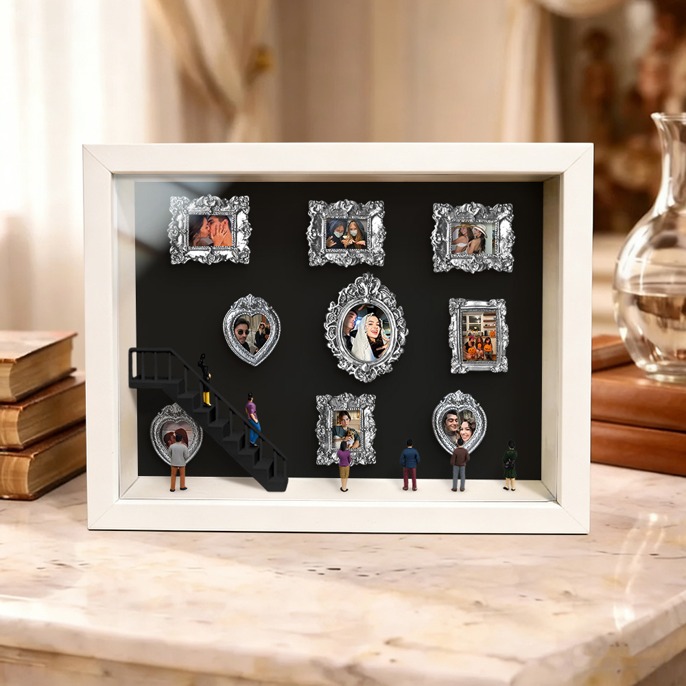 Custom Mini Museum of Us Frame Custom Photo Couples Gift for Her Valentine's Day Gifts