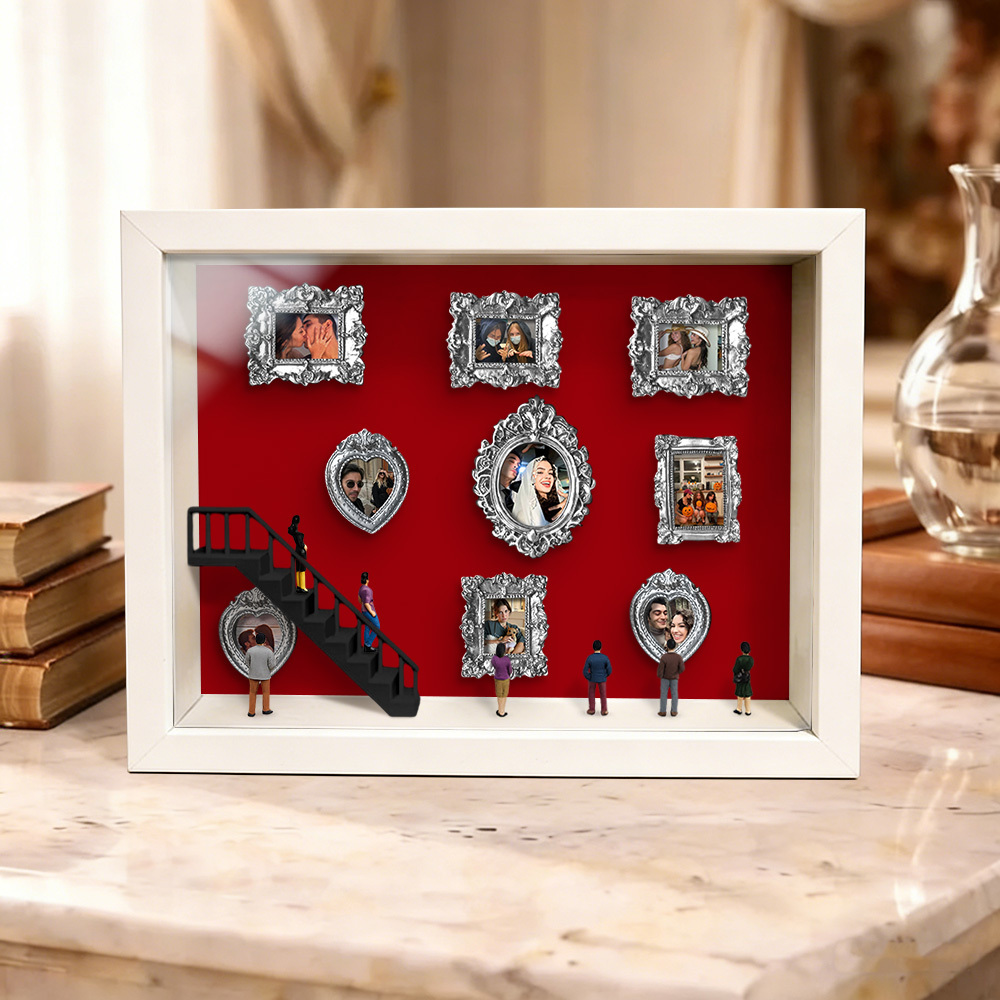 Custom Mini Museum of Us Frame Custom Photo Couples Gift for Her Valentine's Day Gifts
