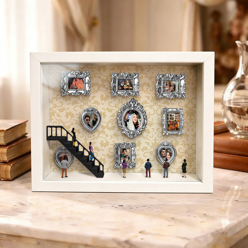 Custom Mini Museum of Us Frame Custom Photo Couples Gift for Her Valentine's Day Gifts