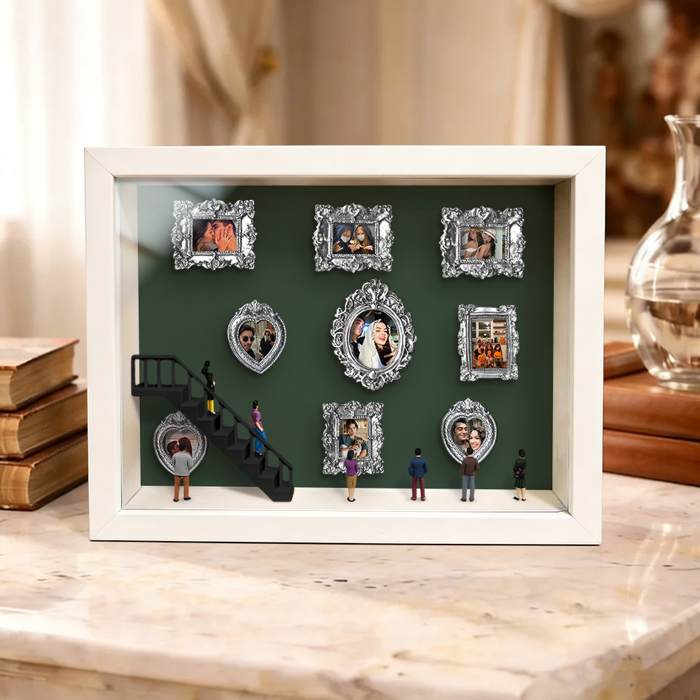 Custom Mini Museum of Us Frame Custom Photo Couples Gift for Her Valentine's Day Gifts