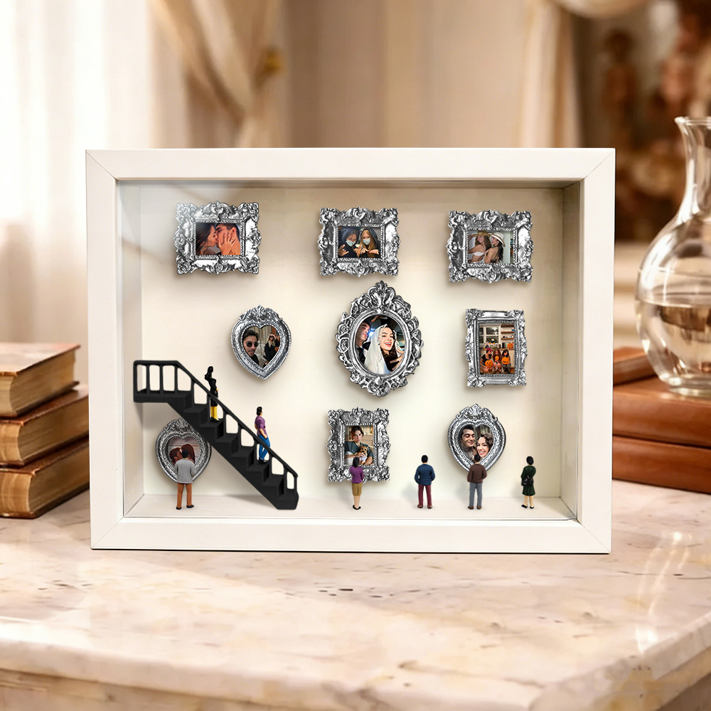 Custom Mini Museum of Us Frame Custom Photo Couples Gift for Her Valentine's Day Gifts