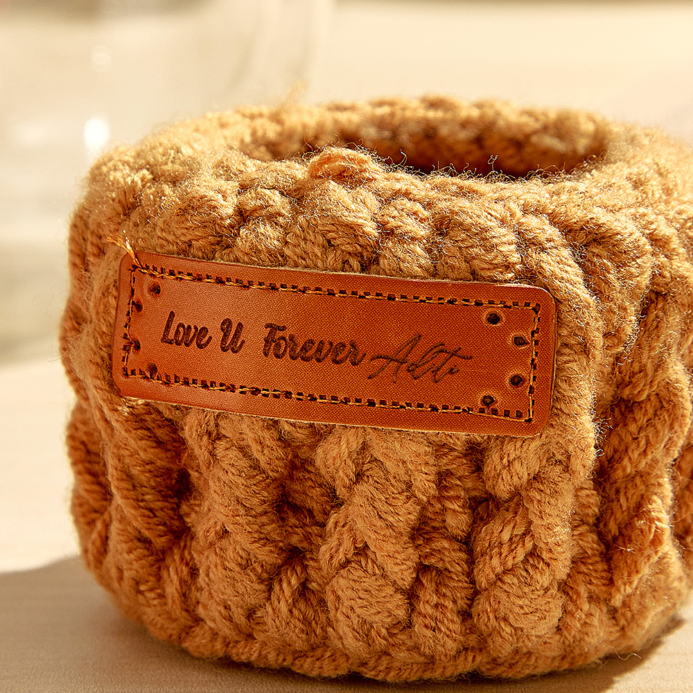 Christmas Gifts Handmade Crochet Rose Bouquet Coaster Set Transformable Floral Coaster & Home Decor Unique Eco-Friendly Gift - aiprintlab