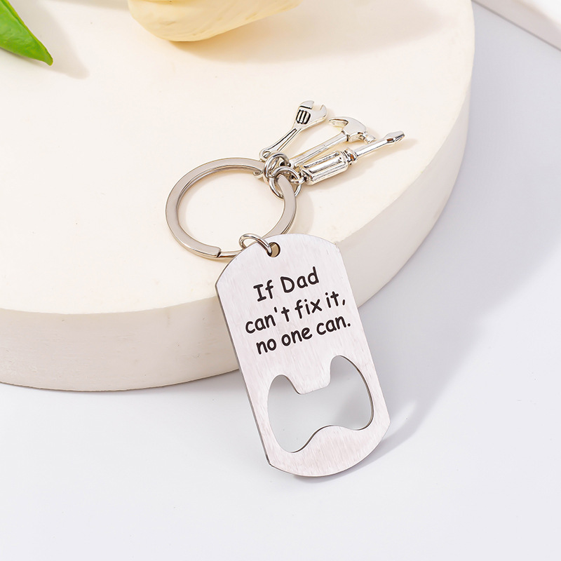 Compact Bottle Opener Keychain for Parties, Camping & Travel Small Tool, Big Convenience Gifts For Dad - aiprintlab