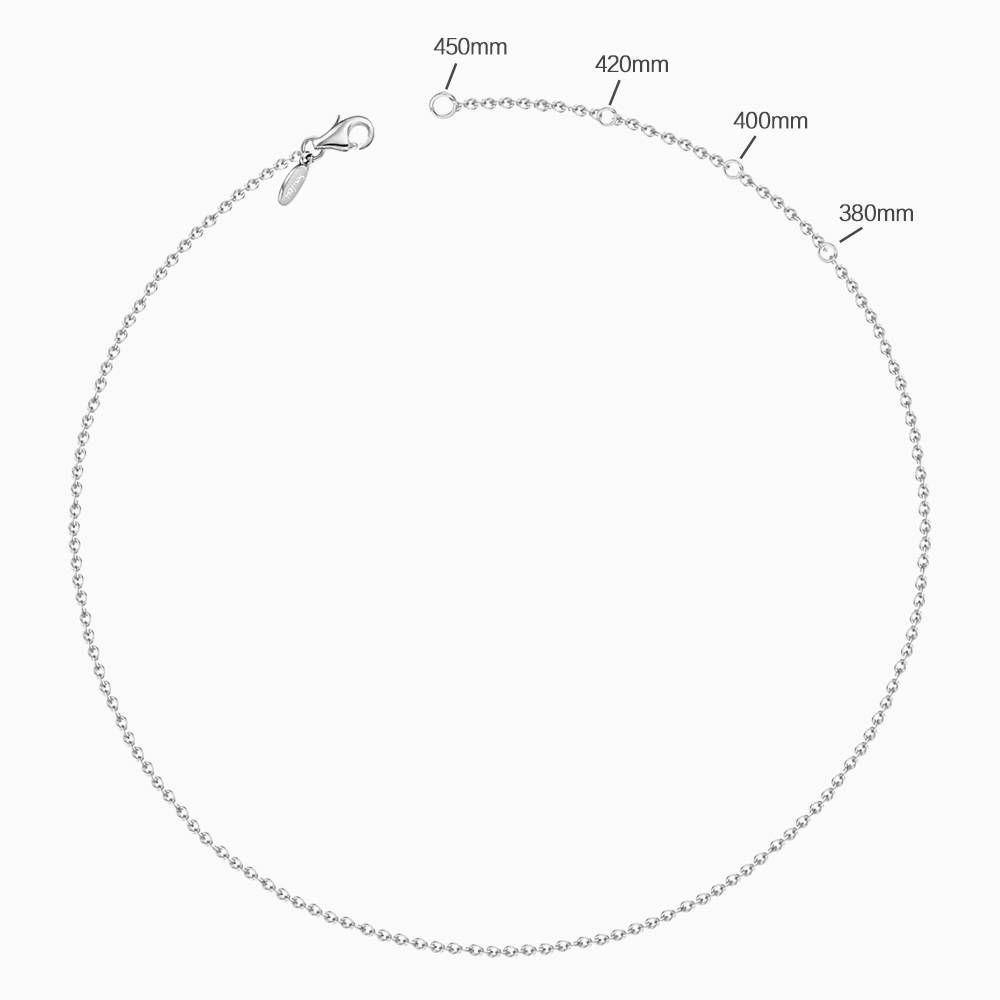 Custom Star Photo Locket Necklace –  Personalized Platinum Jewelry - aiprintlab