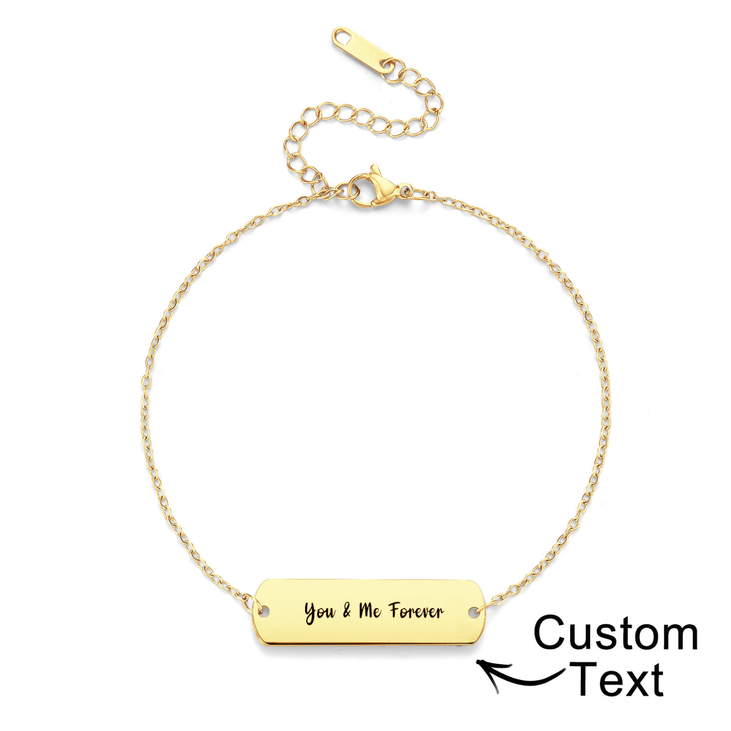 Custom Photo Bracelet Eyes Bracelet Bar Bracelet Gifts for Her - aiprintlab