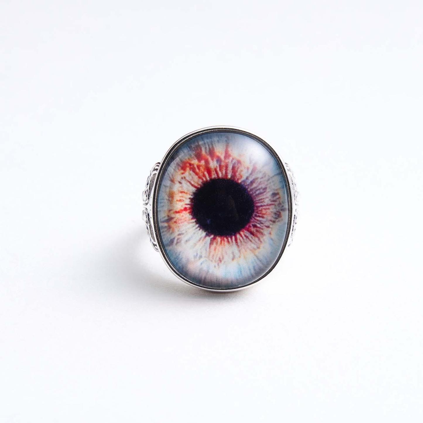 Eyeball Ring Adjustable Men's Ring Best Gift For Him - aiprintlab