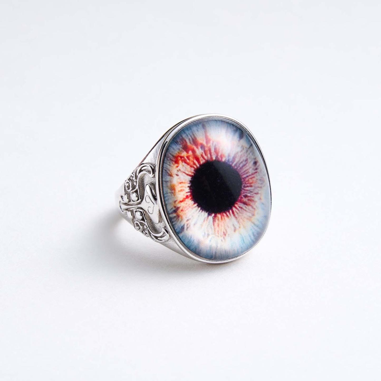 Eyeball Ring Adjustable Men's Ring Best Gift For Him - aiprintlab