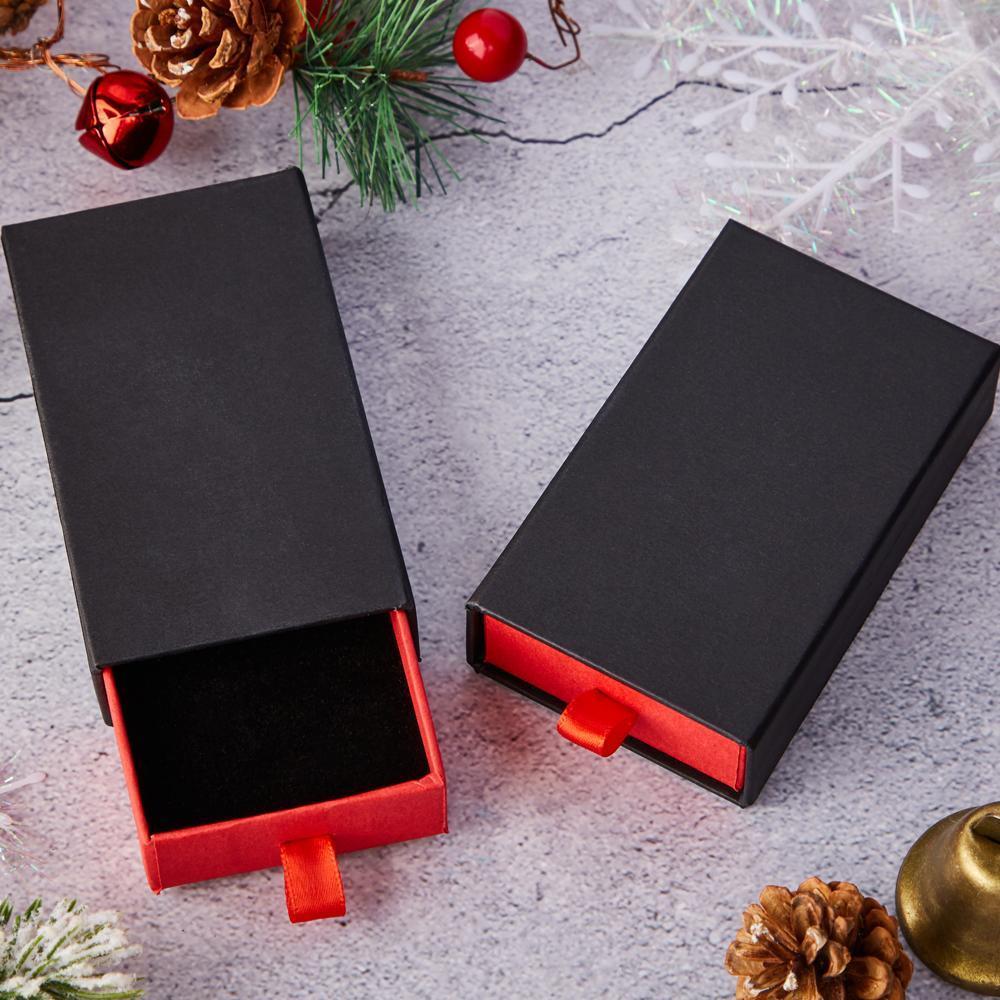 Keychain Box-Kraft Paper Drawer Box - aiprintlab