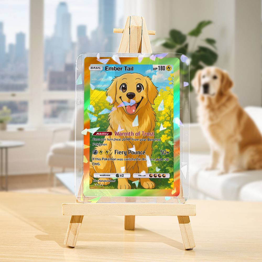 Custom Pet Card Custom Card Gift For Pet Lover Custom Dog Present