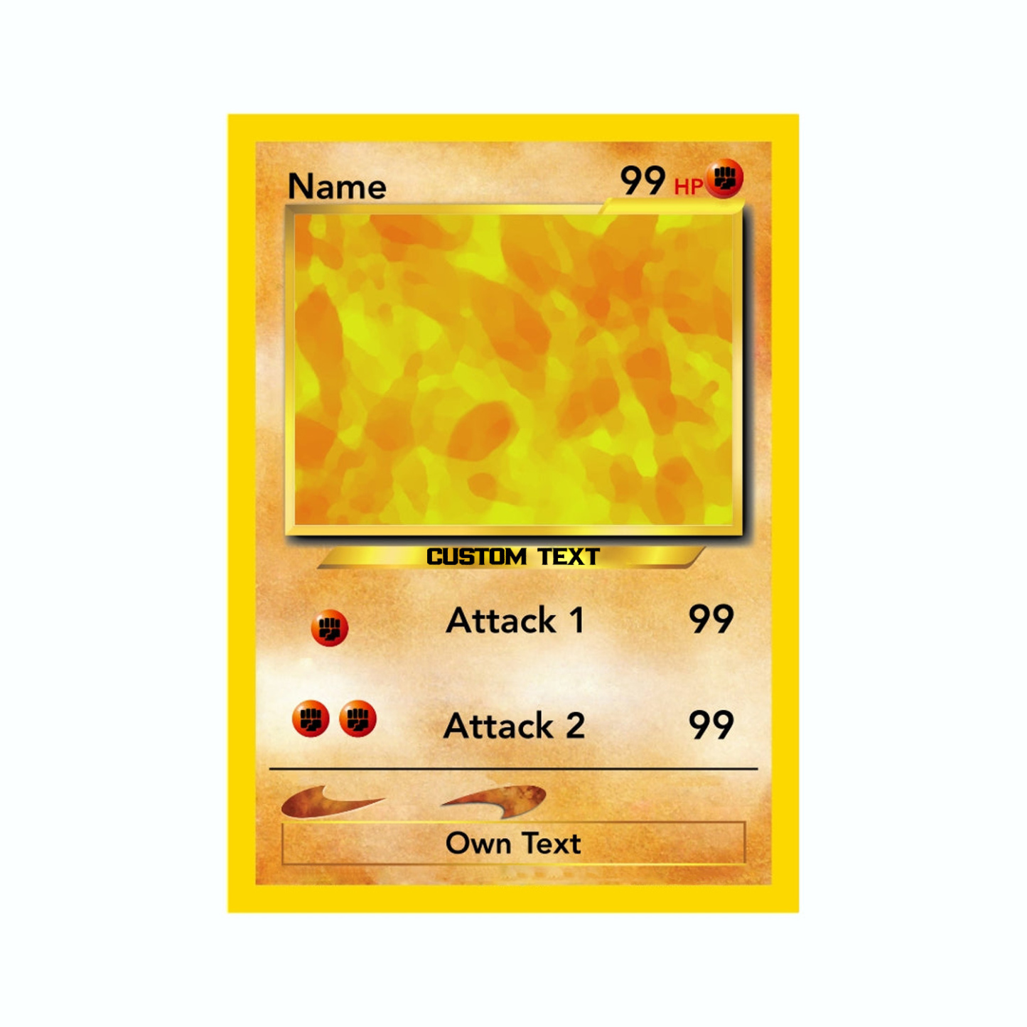 Custom Photo Poke Card Photo Art Card Personalized Text Poke Present for Pet Lovers