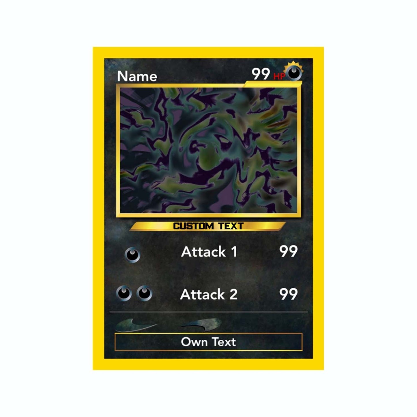 Custom Photo Poke Card Photo Art Card Personalized Text Poke Present for Pet Lovers