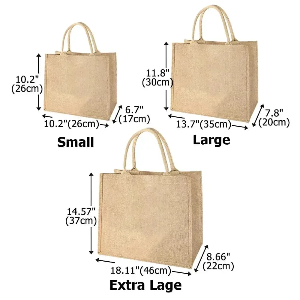 Personalized Easter Egg Initial Bunny Jute Tote Bag Custom Easter Egg Hunting Bag With Custom Name Gifts for Kids - aiprintlab