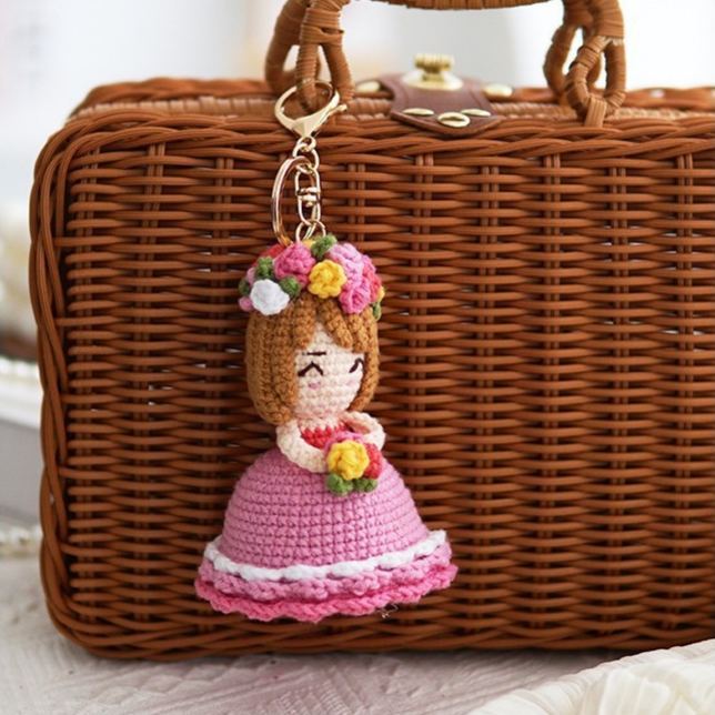 Transforming Bride Doll Crochet Wedding Dress Doll DIY Finished Mothers Day Handmade Gift