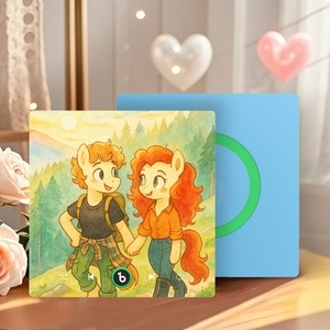 Little Pony Character Music Fridge Magnet Custom Anime Style Personalized Design Unique Customization Best Gift Choice